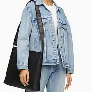 CALVIN KLEIN,  Black Shoulder or Crossbosy Bag.